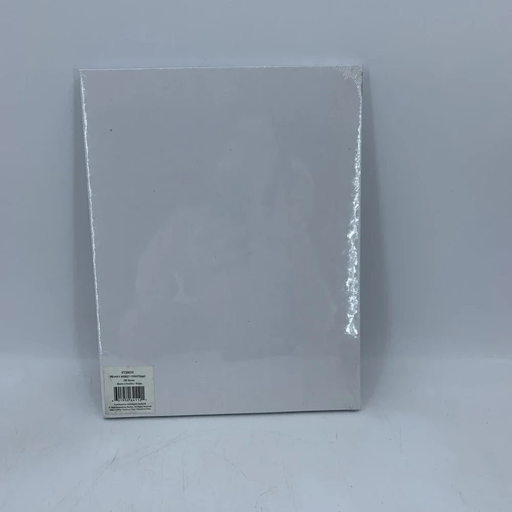Y2K Great‎ Papers Christmas Holiday Christian Religious Letterhead Paper 100pcs
